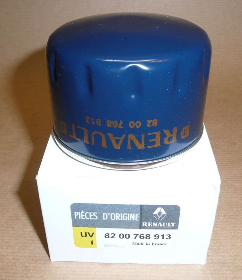 Original  Filtre à huile Renault Clio, Renault Kangoo, Renault Megane, Renault Trafic TDI , 8200768913