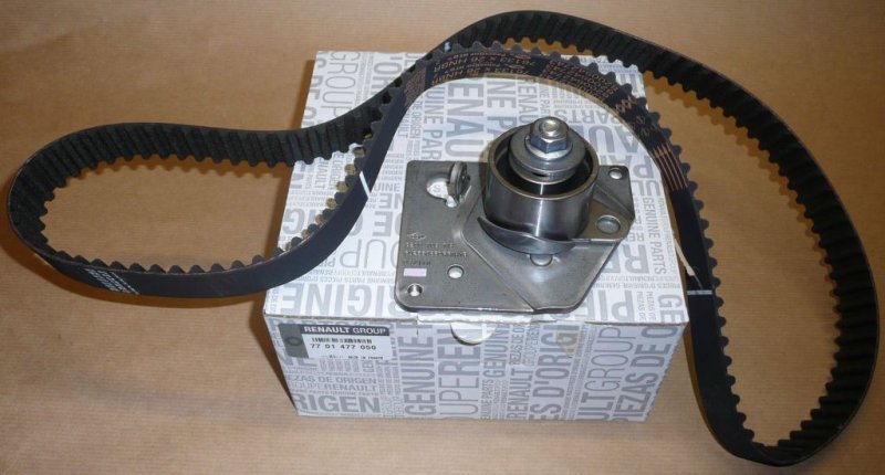 Original  Kit de distribution complet Renault Megane II 1.9dci 2002|} ,  7701477050