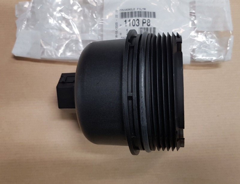 Couvercle de filtre à huile Citroën Berlingo TU -04, 1103.P8, 1103P8