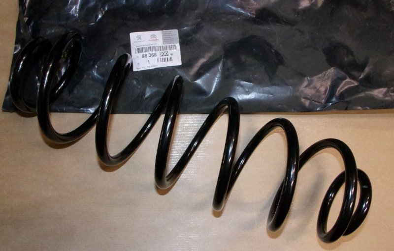 Ressort Peugeot 208 II arrière, 9836890080, 9836890080, 