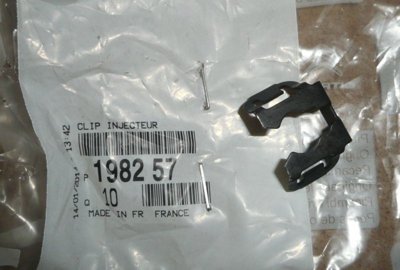 Agrafe d'injection Citroën C5 III 2.0 16V, 1982.57, 198257