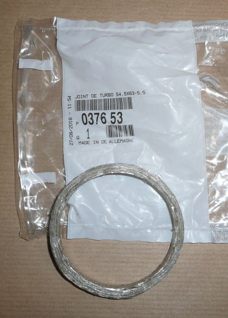 Joint de turbocompresseur PSA 1.6THP, 0376.53, 037653