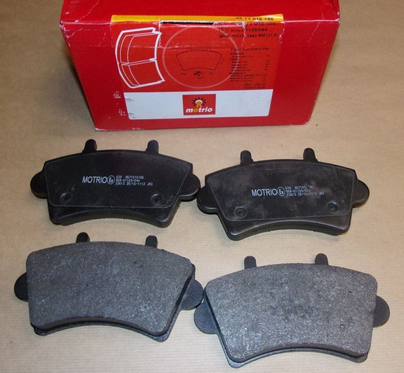 Original  Plaquettes de frein Renault Master 1.9DTI/DCI/2.2DCI BSC , 8671016186