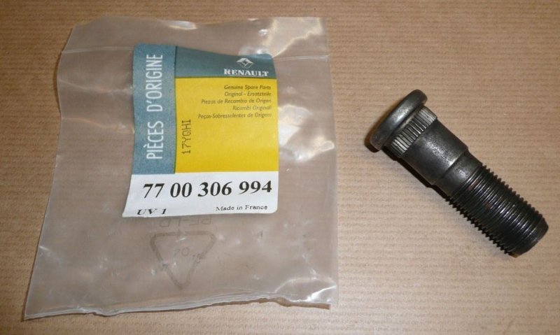 Original  Boulon de roue Renault Master II arrière ,  7700306994