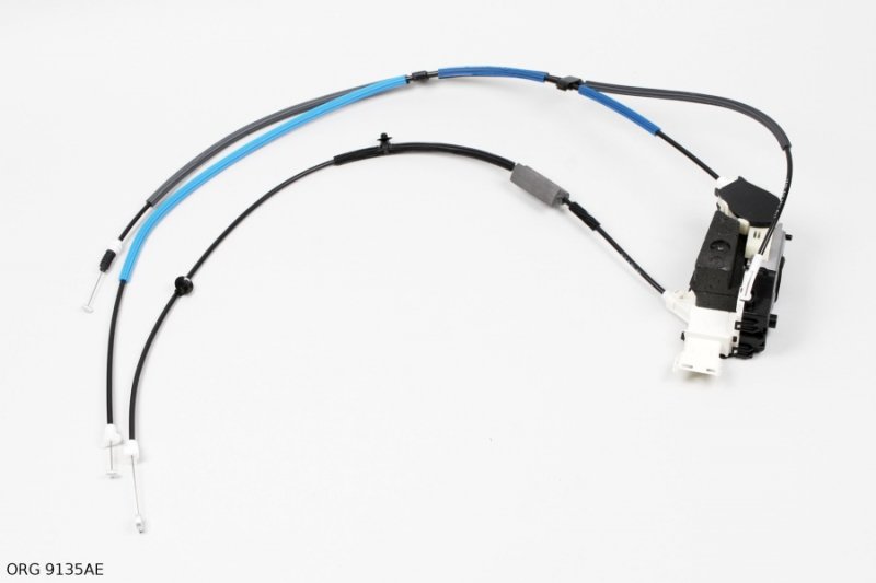 Serrure de porte avant gauche d'origine pour Peugeot 1007 avec verrouillage centralisé, 9135AE, 9135.AE