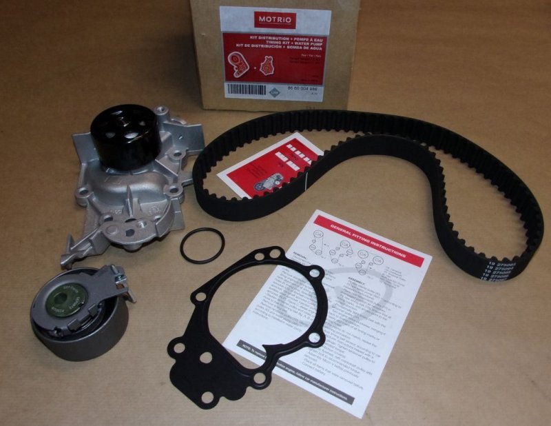 Original  Kit de distribution complet + pompe Renault Clio III 1.2 16V Renault Kangoo, Thalia, Twingo, Modus D4F/D4D , 8660004986