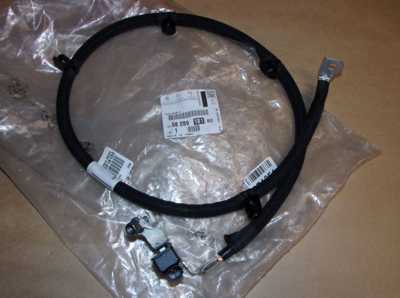 Borne négative Citroën Jumpy IV, 9828918180, 9828918180, 