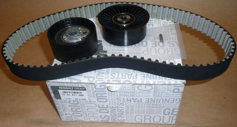 Original  Kit de distribution complet Renault Master 2.2/2.5DCI G9T/G9UR Espace IV, Laguna II, Trafic II , 7701477380