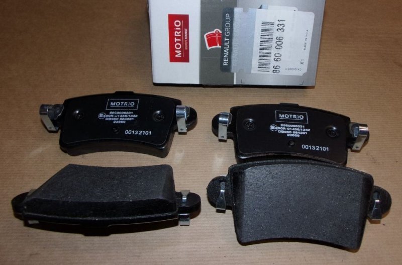 Original  Plaquettes de frein Renault Master II 1.9/2.5/2.8DCI arrière , 8660006331