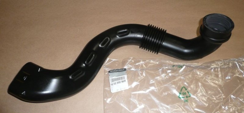 Conduit d'air de suralimentation Renault Clio IV 1.2TCE, 165558896R,