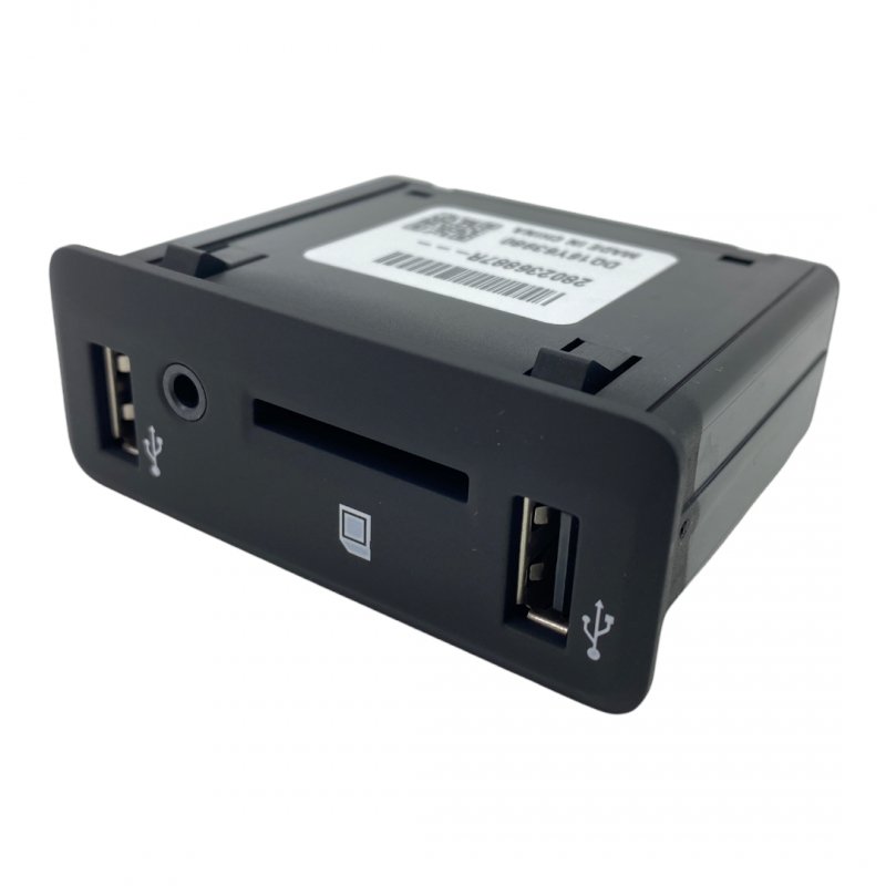 OE d’origine entrées 2x usb sd aux Renault Talisman Espace V , 280236887R