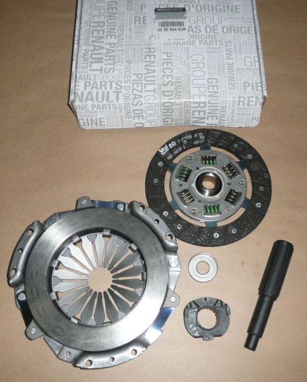kit d'embrayage Renault d'origine + butée de débrayage Clio Mégane Twingo, 302050453R,