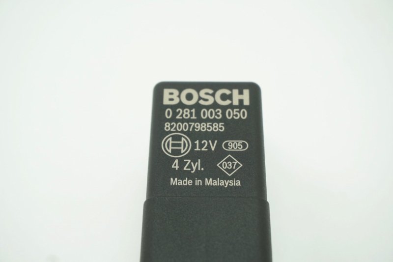 Relais de préchauffage d’origine OE – 1.6 dCi Bosch , 0281003050 , 281 003 050 , 8200798585 , 110673774R
