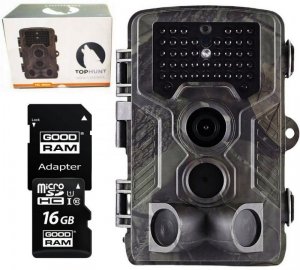 Kamera Leśna TOPHUNT FOTOPUŁAPKA HC800A + KARTA PAMIĘCI microSD GOODRAM CL10 16GB