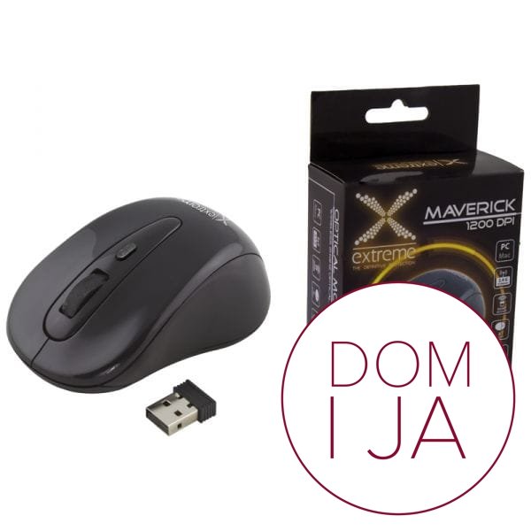 XM104K Mysz bezprzewodowa 2.4GHz 4D  optyczna USB Maverick Extreme