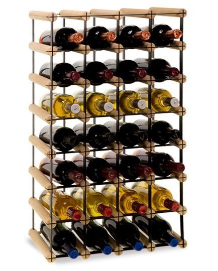 Weinregal, mehreren Varianten für 4 bis 36 Flaschen Serie RW-8-4, Preise ab: