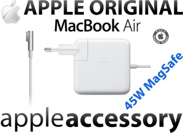 ORYGINALNY Zasilacz APPLE MacBook Air MagSafe 45W NEW L-shape