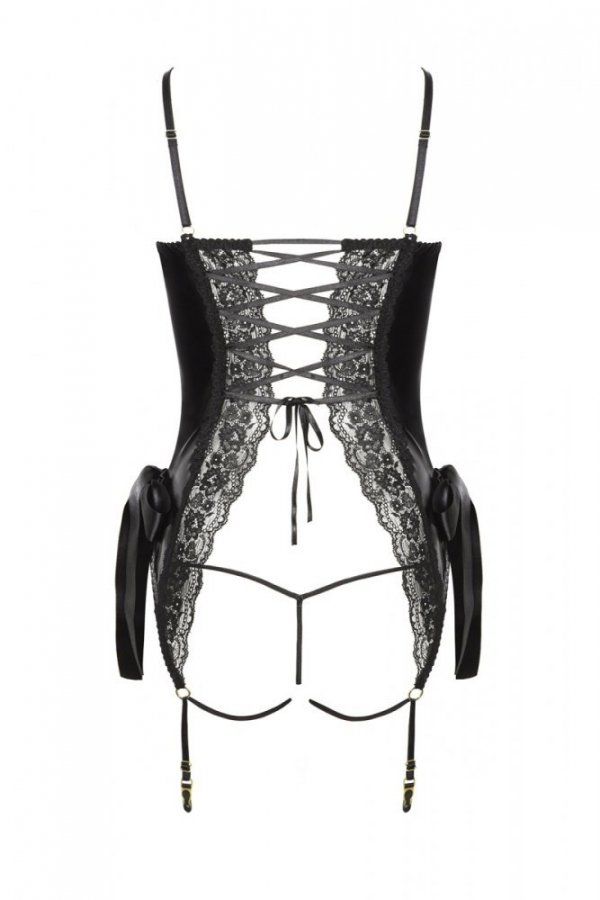 Боди Beauty Night Shaquila teddy set, Чёрный, S/M BN_Shaquila teddy set S/M - Beauty Night - Эротические боди - Купить
