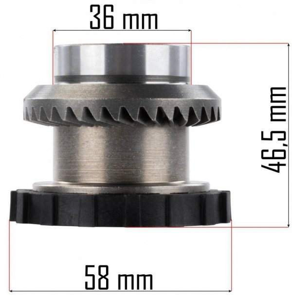 Zębatki do młota udarowego PM-MU-2600T-ZA