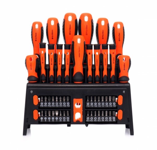 Zestaw śrubokrętów + magnetyzer 50szt. KD10950