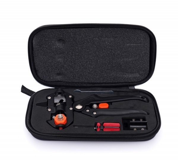 Sekator do szczepienia drzew krzewów + etui KD10655
