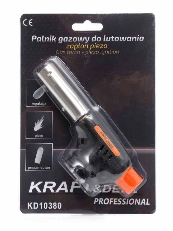 Palnik gazowy do lutowania PIEZO KD10380