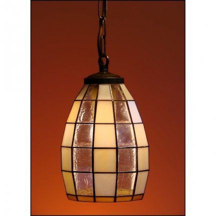 Lampa żyrandol zwis witraż Modernus 14cm 