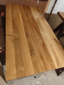 Blat dab lity lakierowany/olejowany kl.BC 40x540x950mm