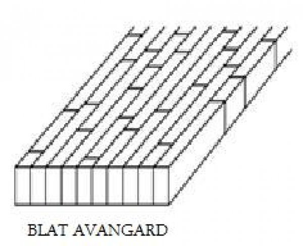 Blat jesion lity avangard 27x600x 3000mm kl.BC