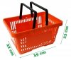 Shopping Basket, 22 Liter green