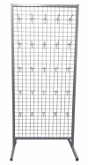Display stand with 25 hooks