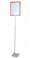 Tall stander for A4 acrylic promotion cards