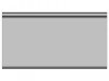 Plexi shelf for shoes with pricemarklist in front - 10 cm x 8 cm