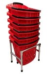 Stand, base for shopping baskets 40l