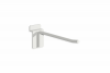 White single hook for panel 10 cm