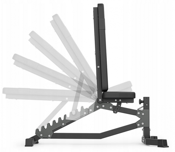 Adjustable training bench Marbo-Sport MS-L102 rev. 2.0