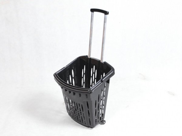 Shopping basket, 40 Liter Black