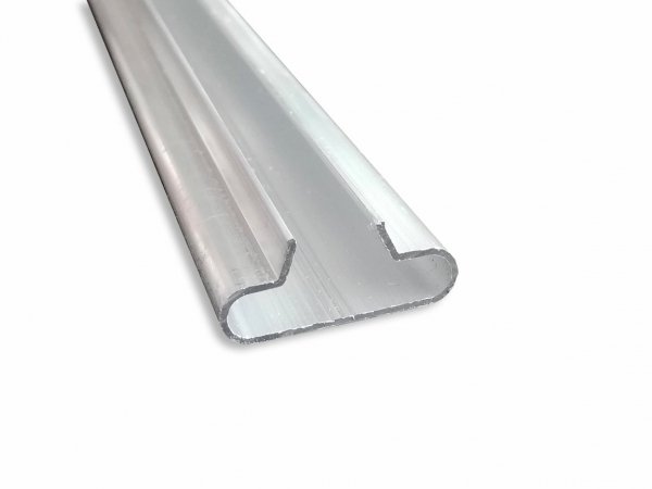 Aluminiowa dwustronna wsuwka (łącznik) do panelu o szerokości 200 cm