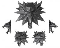 Wiedźmin 3 Witcher Wild Hunt - Wilk Rzeźba ścienna 15 x 15 cm Wiedźmin 3 Witcher Wild Hunt - Wilk Rzeźba ścienna 15 x 15 cm