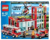 Lego City 60004 - Remiza Strażacka Lego City 60004 - Remiza Strażacka