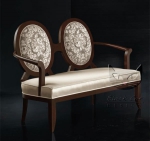 Sofa dwuosobowa w stylu Art-Deco Anello 
