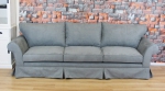 Szeroka sofa w stylu prowansalskim Federica 285 cm