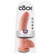 King Cock dildo - 9'' Cock with Balls sztuczny penis (cielisty)