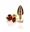 Taboom Butt Plug With Diamond Jewel Gold S - korek analny (złoty)