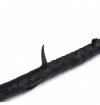 Zalo & Upko Leather Thorn Whip - bicz (czarny)