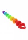 Rainbow Heart Beads