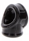 Tri Ring Penis & Balls Black