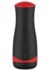 Masturbator Vibrating&Squeeze Black