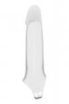 Dream Toys RAMROD 8.8 INCH EXTENDER WITH BALL STRAP - nakładka na penisa (przezroczysta)