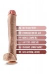 DR. SKIN DR. MICHAEL 14 INCH DILDO WITH BALLS BEIGE